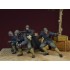 1/35 WWII Dutch Army "De Zwarte Duivels - Black Devils" Rotterdam 1940 (4 figures)