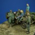 1/35 Chocolate Bar, 101st Airborne Div. Soldiers w/Kids