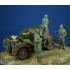 1/35 Chocolate Bar, 101st Airborne Div. Soldiers w/Kids