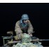 1/35 Waffen SS Soldier Pushing #3 1942-45