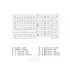 1/32 Nakajima Ki-43 II Hayabusa Control Surfaces Optical Illusion Masking for Hasegawa
