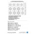 1/48 G4M1 Betty National Insignias Masking for ICM kits