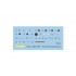 1/20 Fiat 131 Abarth Rally Dashboard Decal for Tamiya kits