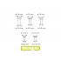 1.0mm - 1.4mm Button Head Hex Socket Screws with Washer (resin, 500pcs)