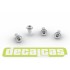 Fasteners - Button Head Hex Socket Screws with Washer (3D printed parts)