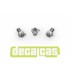 Castle Nut with Split Pin 1.125mm, 1.25mm, 1.3mm, 1.5mm, 1.70mm (resin, 500pcs)
