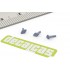 1/12 Dzus Quick Release Fasteners - Type 1 Bonnet Pins (20pcs)