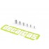 Hexagon Domed Cap Nut with Washer 0.5 - 1.25 mm (600pcs, resin)