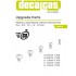 Slotted Large Raised Cheese Head Screws 0.6 - 1.5 mm (500pcs, resin)