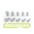 Hexagon Socket Head Cap Screws Type 1 - 1.5 - 2.5 mm (204pcs, resin)