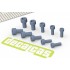 Hexagon Socket Head Cap Screws Type 1 - 1.5 - 2.5 mm (204pcs, resin)