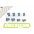Slotted Large Raised Cheese Head Screws 1.75 - 2.5 mm (200pcs, resin)