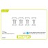 Slotted Large Raised Cheese Head Screws 1.75 - 2.5 mm (200pcs, resin)