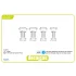 Slotted Large Raised Cheese Head Screws 1.75 - 2.5 mm (200pcs, resin)