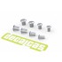 Slotted Large Raised Cheese Head Screws 1.75 - 2.5 mm (200pcs, resin)
