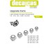 Fasteners - Light Weight Hexagonal Flange Bolt 1.5 - 2.5 mm (240pcs, 3d print)