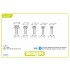 Fasteners - Hexagonal Flange Bolt Drilled 0.7 - 1.2 mm (476pcs, 3d print)