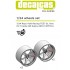 1/24 Toyota GR Supra A90 Volk Racing Rays TE37-SL Rims for Tamiya #24351 #24371