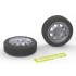 1/24 Peugeot 205 GTI Speedline 15in Rims and Michelin MXV Tyres for Heller kits