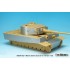 1/35 Tiger I Mid/Late Zimmerit Coating Decals Set #1 for Academy/AFV Club/Dragon/Tamiya