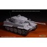 1/35 Tiger I Mid/Late Zimmerit Coating Decals Set #1 for Academy/AFV Club/Dragon/Tamiya