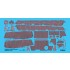 1/35 German King Tiger (Henschel) Zimmerit Coating Decals Set for Dragon/Tamiya/Zvezda