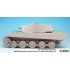 1/35 German King Tiger (Henschel) Zimmerit Coating Decals Set for Dragon/Tamiya/Zvezda