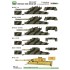 1/35 WWII US M4 Sherman/German Tiger-1 Tank Decal Set