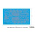 1/35 German Sturmpanzer.IV Brummbar (late) Zimmerit Decal set for Tamiya kit #35353