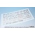 1/35 Pz.IV Ausf.H Late / J Early Zimmerit Decal set for Academy #13516/Dragon #6300