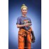 1/24 Modern Female Mechanic Crew "Jennifer" w/Workshop Base