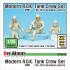 1/35 Modern ROK Tank Crew set (Woodland Uniform, 3 figures)