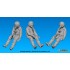 1/72 US Navy F-14A Pilot set for Academy kit (2 figures)