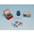 1/35 Modern US Portable Cooler Set w/Dented Empty Bottles
