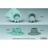 1/35 M48A3 Rear Panel with Sproket set for Dragon kits