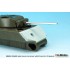 1/35 US M4A3E2 Jumbo Concrete Front Armour w/76mm M1A1C Barrel for Asuka kit #35021