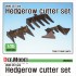 1/35 WWII US Tank Hedgerow Cutter set for Sherman/M10GMC/Stuart