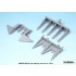 1/35 WWII US Tank Hedgerow Cutter set for Sherman/M10GMC/Stuart