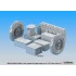 1/35 WWII US Willys Trailer Stowage Set w/Sagged Wheels