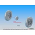 1/35 WWII US Willys Trailer Stowage Set w/Sagged Wheels