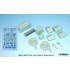 1/35 WWII US Willys Trailer Stowage Set w/Sagged Wheels