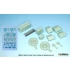 1/35 WWII US Willys Trailer Stowage Set w/Sagged Wheels