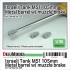 1/35 IDF M51 Super Sherman Barrel set with Muzzle Brake for Tamiya kit