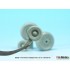 1/32 McDonnell Douglas F-4E/F Phantom II Wheels Set for Revell kits #04706/04785/04798