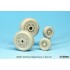 1/32 McDonnell Douglas F-4C/D Phantom II Sagged Wheels Set for Tamiya kit
