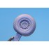 1/48 North-American B-25 Mitchell Sagged Wheels Set for Accurate Miniatures kits