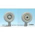 1/48 Grumman F-14A/B Tomcat Middle Type Sagged Wheels Set for Academy/Hasegawa/Tamiya