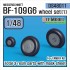 1/48 Bf 109G-6 Wheel set Vol.1 for Tamiya kits