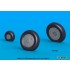 1/48 Bf 109G-6 Wheel set Vol.1 for Tamiya kits