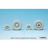 1/48 F-14D Tomcat (late) Wheel Set for Tamiya kits